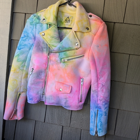 UNIF I Dye moto jacket - Picture 4 of 8
